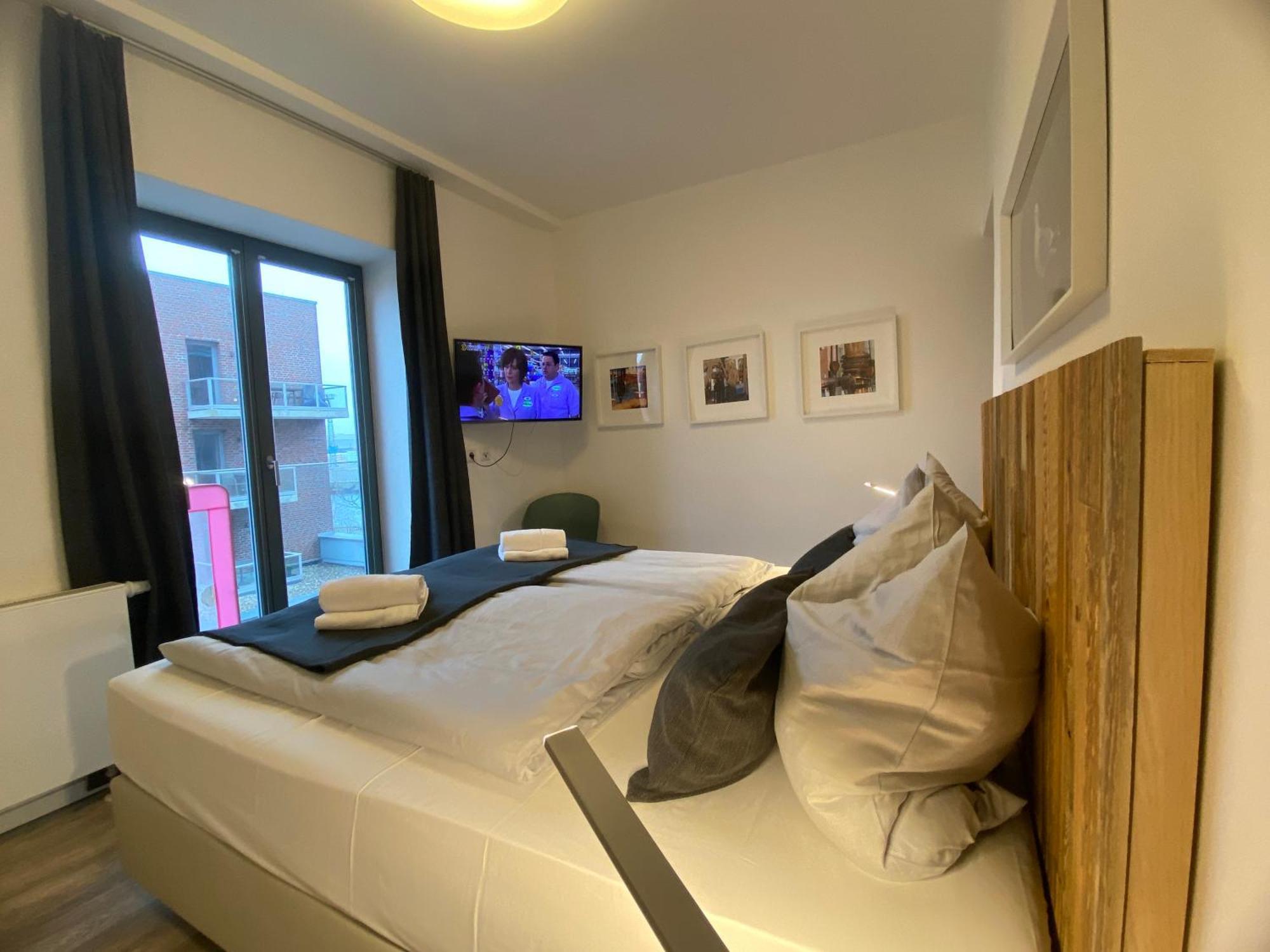 Meerblick, Balkon Und Private Sauna Im Historischen Getreidespeicher Wismar Luaran gambar