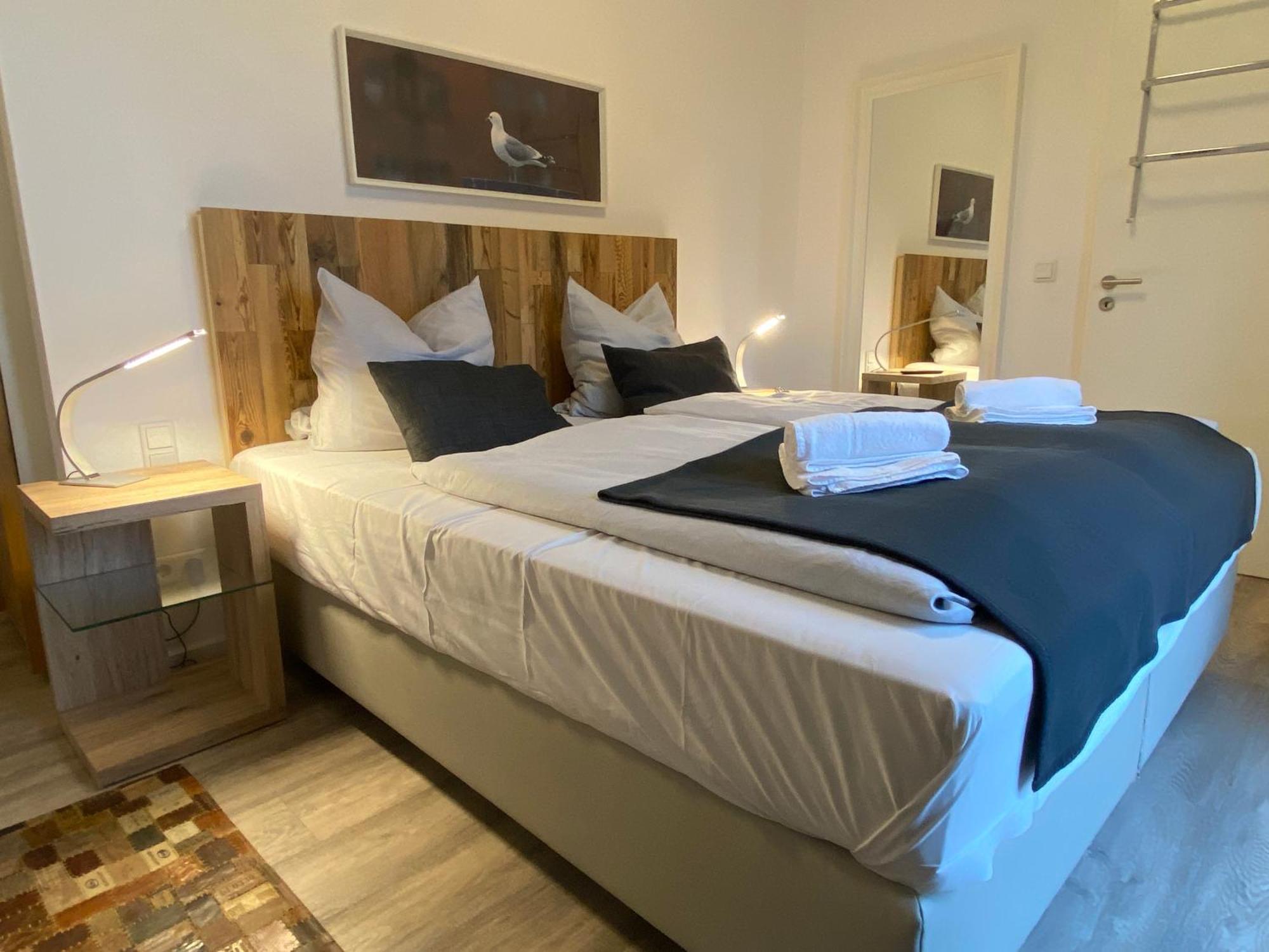 Meerblick, Balkon Und Private Sauna Im Historischen Getreidespeicher Wismar Luaran gambar